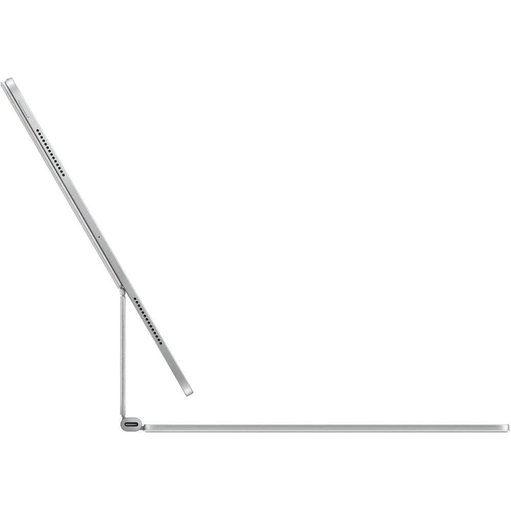 Apple Funda con teclado mágico para iPad Pro con trackpad integrado y fila de funciones, en color blanco